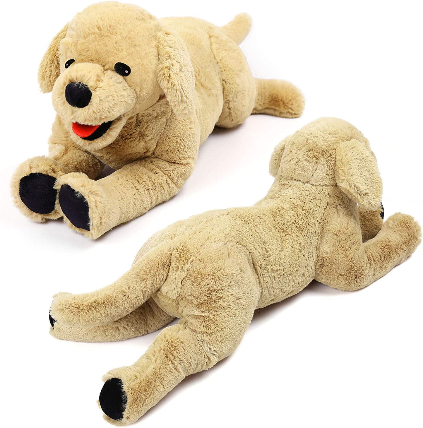 21'' Dog Stuffed Animals Plush, Soft Cuddly Golden Retriever Plush Toys,