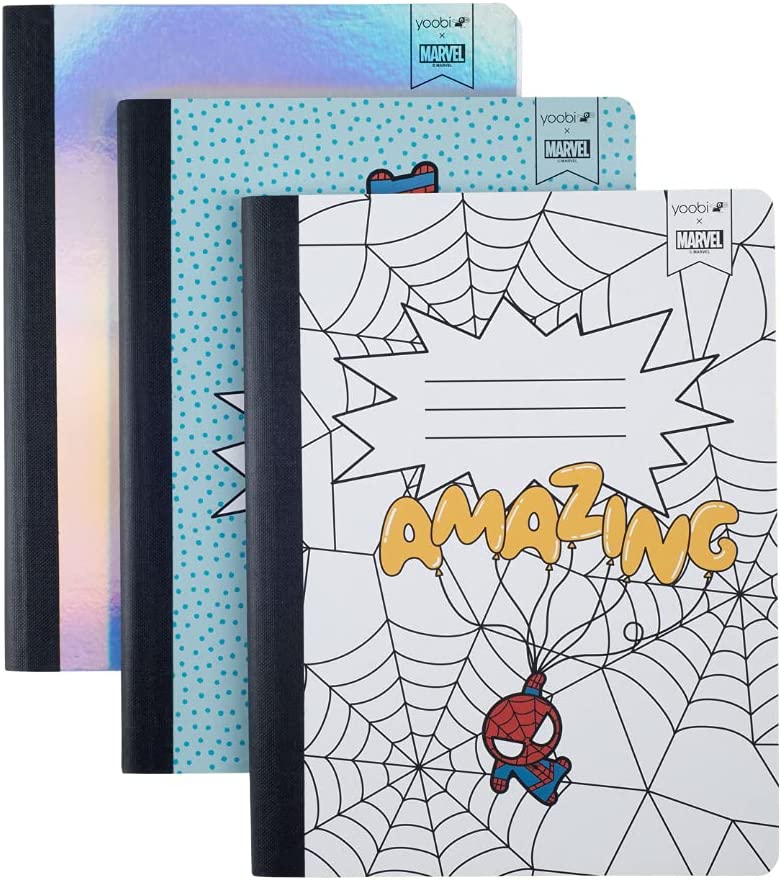 Composition Notebooks – 100 Sheets Notebook (each), Kids Notebooks College Ruled